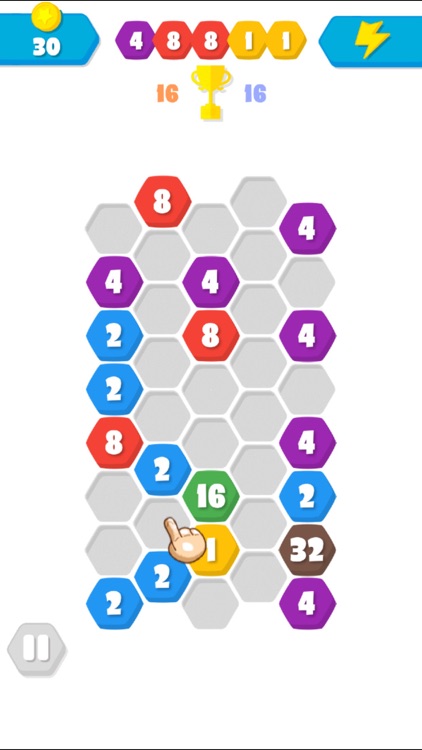 Hexic 2048 Match 3 Blast