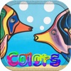 Fish Sea Animal Coloring Quiz Puzzle Matching Game