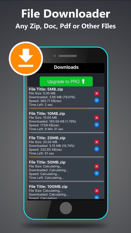 Private Browser with Fingerpirnt Password Applock
