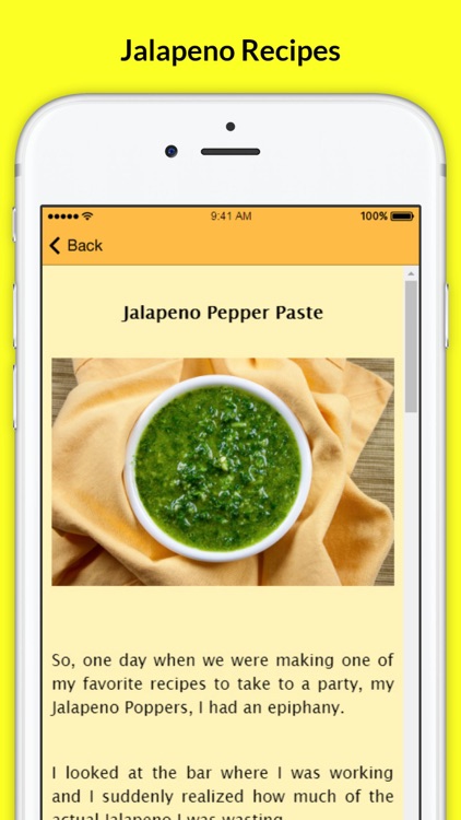 A+ Jalapeno Pepper - Chefs Recipe