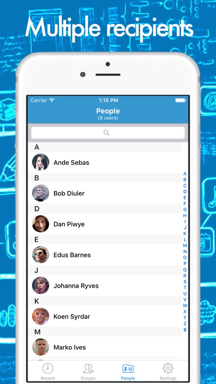 CHATeau - smart messenger with group chats