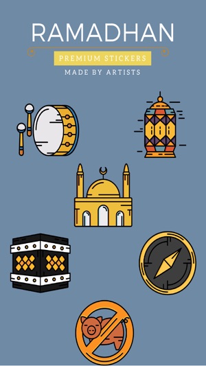 Ramadhan Stickers -  Qur'an and Allah