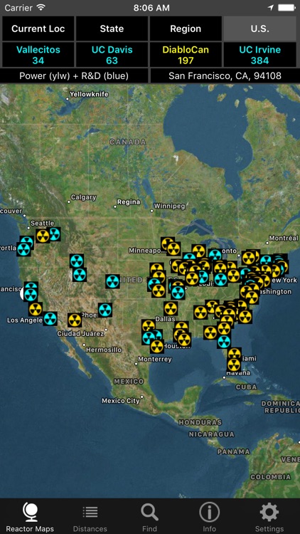 U.S. Nuclear Reactors