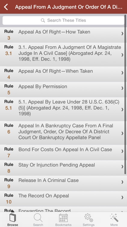 Federal Rules of Appellate Procedure Guide (FRAP)