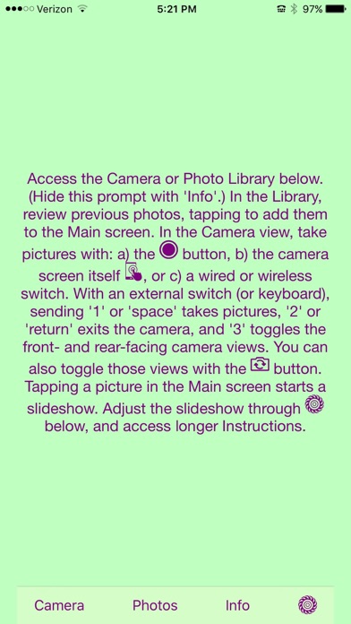 How to cancel & delete Switch Access Training with a Camera from iphone & ipad 1