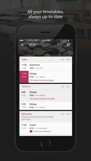 Classie - Timetables(圖1)-速報App