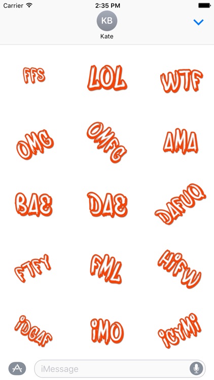 Slanguage - Lingo for iMessage screenshot-3