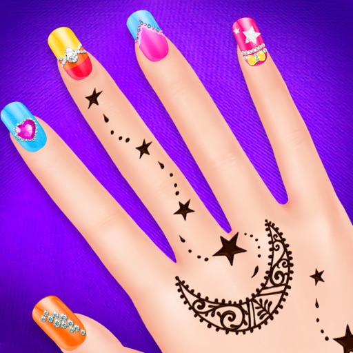 Nail Art Fashion Salon - Hand Tattoo Designer iOS App
