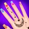 Nail Art Fashion Salon - Hand Tattoo Designer