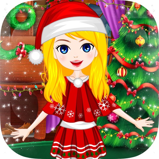 Christmas Makeup, Dressup Girl Game iOS App