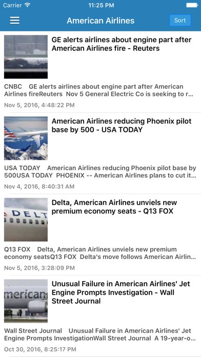 Aviation Airline News... screenshot1