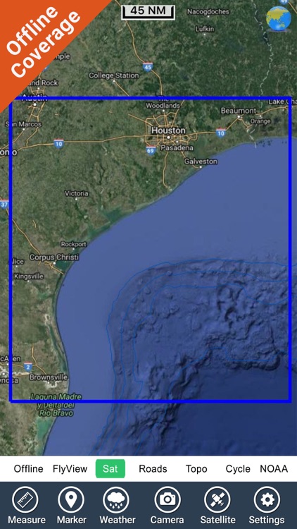Marine : Texas HD GPS Map Navigator screenshot-4