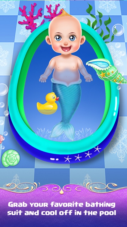 My mermaid baby care