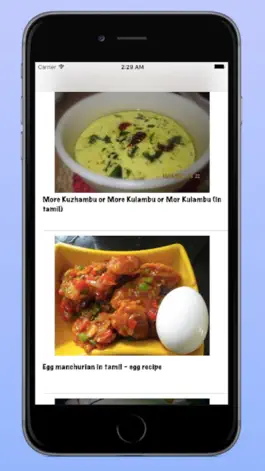 Game screenshot Tamil Recipes in Tamil Language mod apk