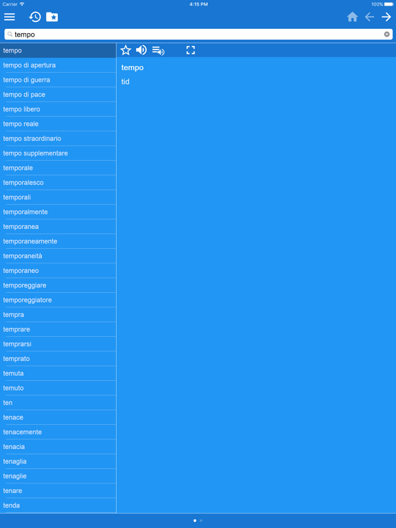Screenshot #4 pour Dizionario Italiano-Svedese
