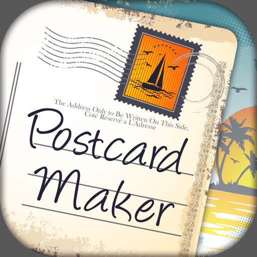 PostCard Maker: Travel Photo e-Cards Icon