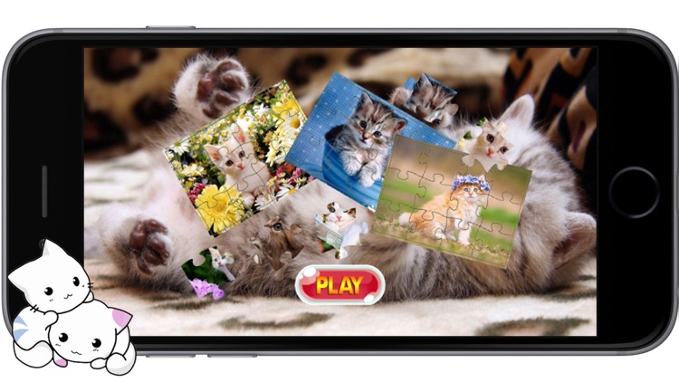 Cat Kitten Pet Baby Jigsaw Puzzles Games for Kids screenshot-4