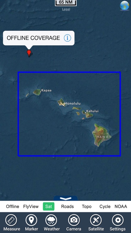Marine : Hawaii HD - GPS Map Navigator screenshot-4