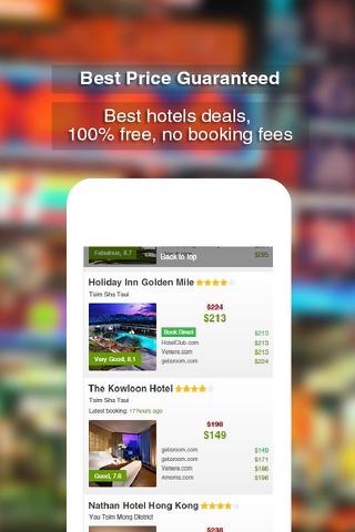 Hong Kong Hotel Booking 80% Deals screenshot 3