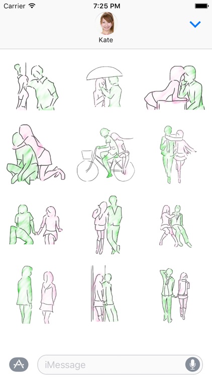 Couples Sticker