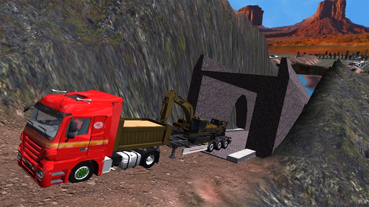 Off Road Truck Simulator Pro: Rescue Excavator Sim screenshot-4