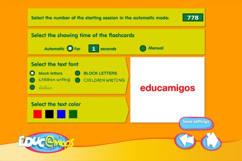 Reading Flashcards - Sentences screenshot 4