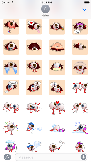 Ivan and Iris Stickers(圖2)-速報App