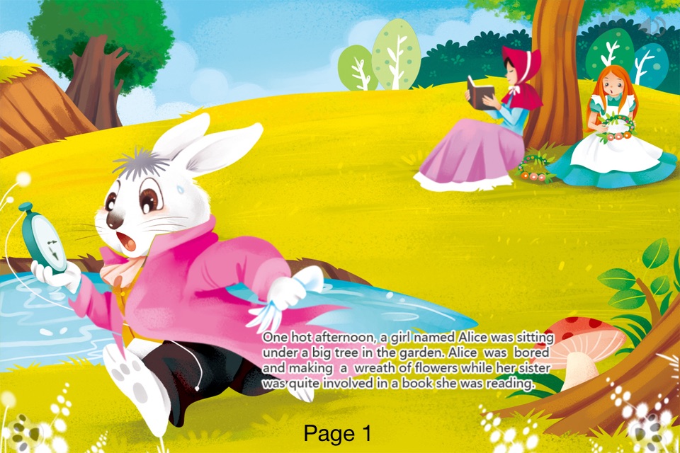Alice in Wonderland Part 1- Book iBigToy screenshot 2
