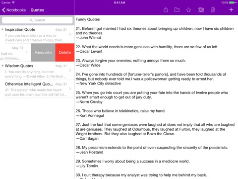 Purple Notes screenshot 2