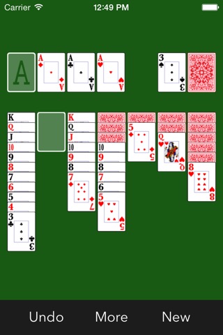 Solitaire-classic poker game screenshot 2