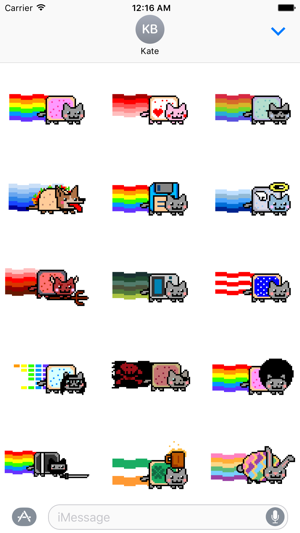 Nyan Cat Stickers!