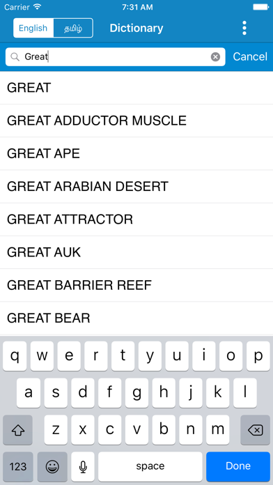 How to cancel & delete English to Tamil & Tamil To English Dictionary from iphone & ipad 1