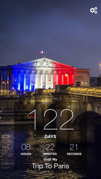 Paris Trip Countdown