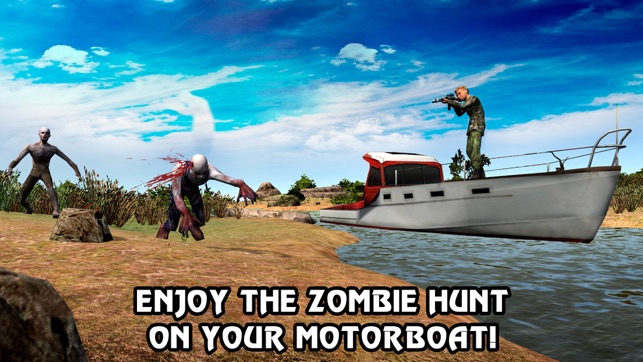 Zombie Hunting: Boat Safari 3D(圖1)-速報App