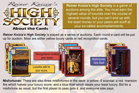 Reiner Knizia's High Society screenshot 3