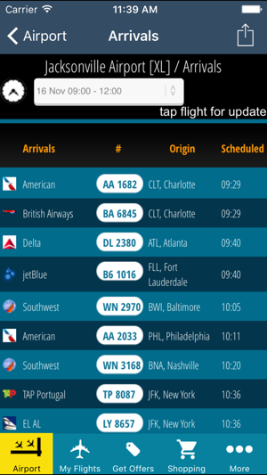 Jacksonville Airport Pro (JAX) + Flight Tracker HD(圖2)-速報App