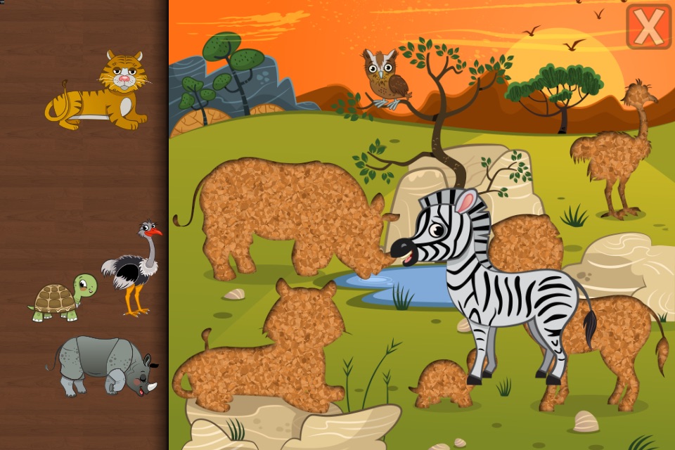 Animal Puzzle Toddlers screenshot 2