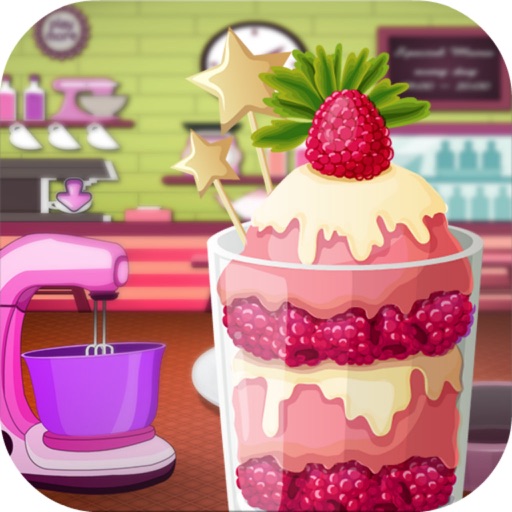 Cooking Raspberry Parfait - Candy Fun