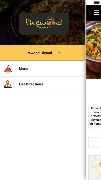 Firewood Biryani screenshot-4