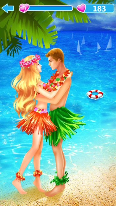 How to cancel & delete Couple Beach Kiss - Do Not Cought from iphone & ipad 3