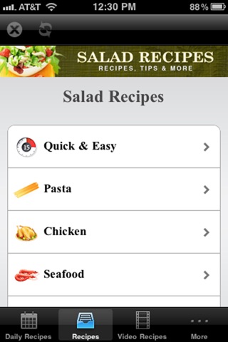 Salad Recipes++ screenshot 2