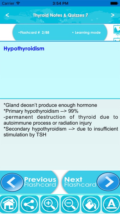 Thyroid Exam Review & Test Bank App :4500 Study Notes, Flashcards, Concepts & Practice Quiz screenshot-3