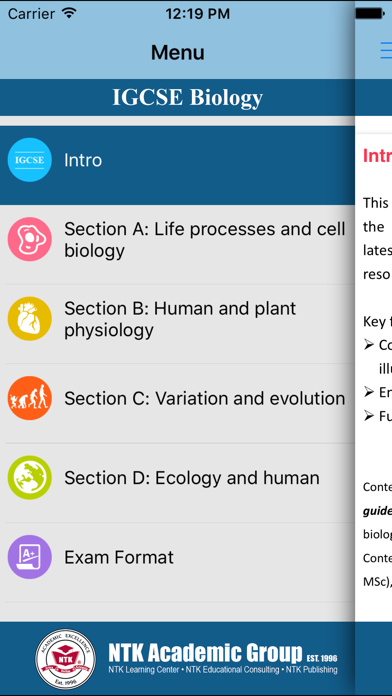 How to cancel & delete NTK IGCSE Biology from iphone & ipad 2