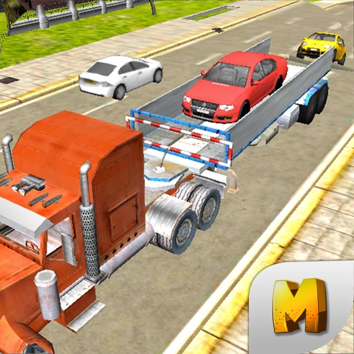 Car Transport Truck Simulator Icon