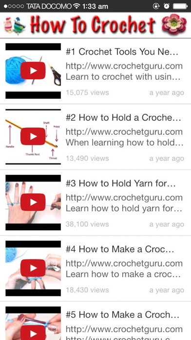 How to cancel & delete How To Crochet Step By Step from iphone & ipad 4