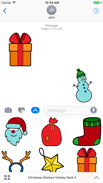 Christmas Stickers Pack 3 - Weihnachten - Noël