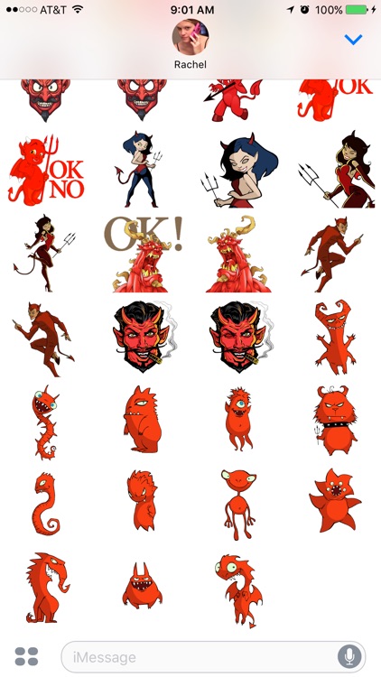 Devil Stickers