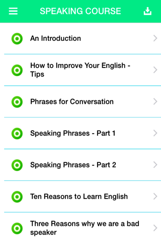English Speaking Course - náhled