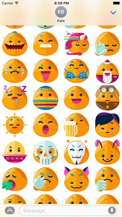 Potato Boy Emoji Stickers for Messages