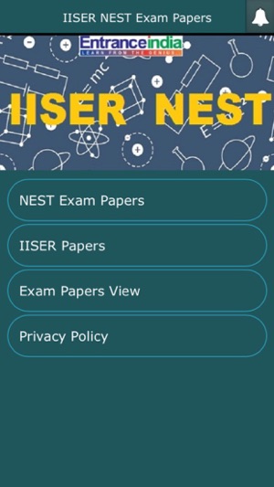 IISER NEST Exam Papers